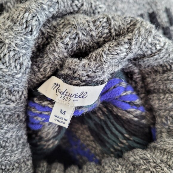 Madewell Iceblock turtleneck sweater 100% Merino Wool - Picture 7 of 7